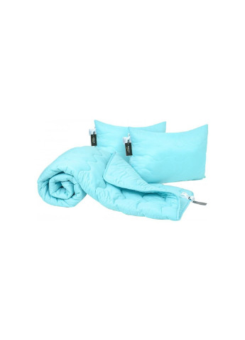 Одеяло Набор хлопковый №1709 Eco Light BLue Одеяло 155х215 + подушк (2200002656443) Mirson (254081291)