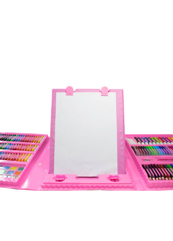Набір для малювання з мольбертом у валізці Art Set Pink UFT - (252404999)