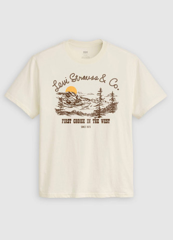 Молочна футболка Levi's
