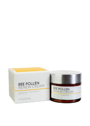Крем для обличчя відновлює Bee Pollen Renew Cream, 50 мл MISSHA (186443518)
