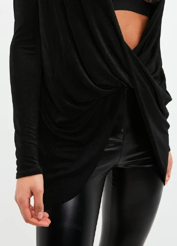 Чорна блуза Missguided