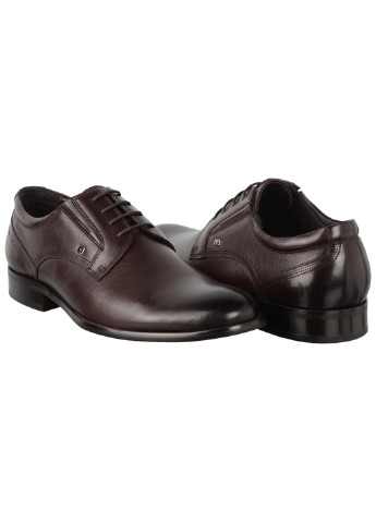 Коричневые мужские туфли классические 198371 Cosottinni без шнурков