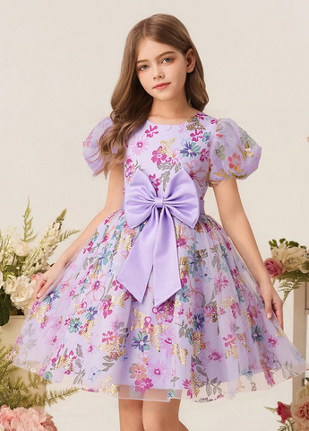 Сиреневое платье SHEIN (367748165)