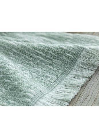 English Home полотенце для рук, 30х40 см меланж зеленый производство - Турция