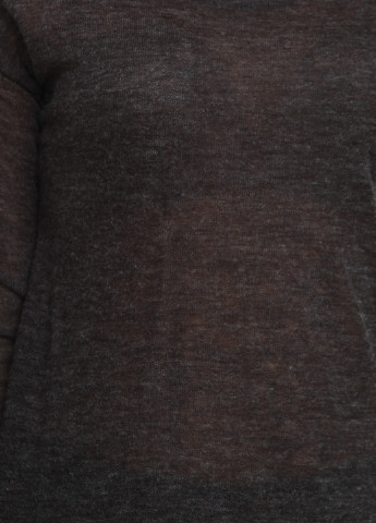 Темно-коричневый демисезонный джемпер пуловер H&M
