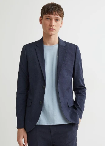 Піджак,темно-синій, H&M (256276268)