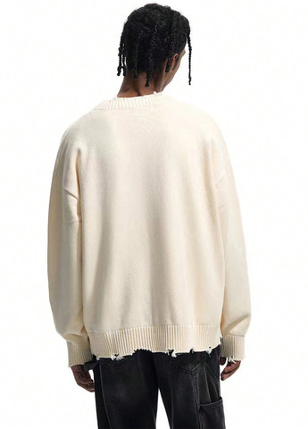 Кремовый демисезонный кардиган SHEIN