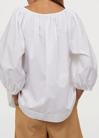 Біла блуза H&M