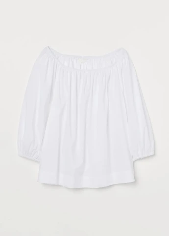 Біла блуза H&M