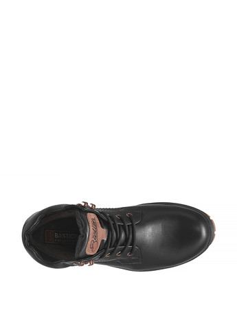 Черные зимние ботинки Bastion