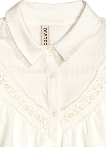 Молочна демісезонна блуза H&M