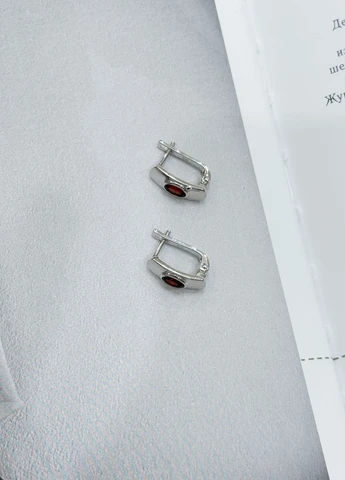Серьги Silver Flame (307258388)