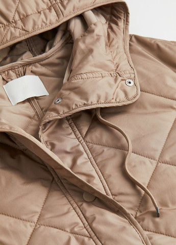 Бежевая демисезонная куртка вільного крою H&M