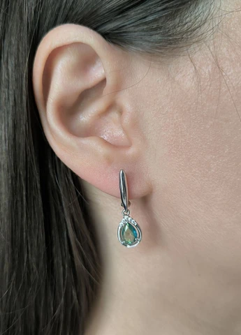 Сережки Silver Flame (354214522)