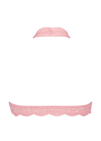 Світло-рожевий тріенджел бюстгальтер Hunkemoller без кісточок поліамід