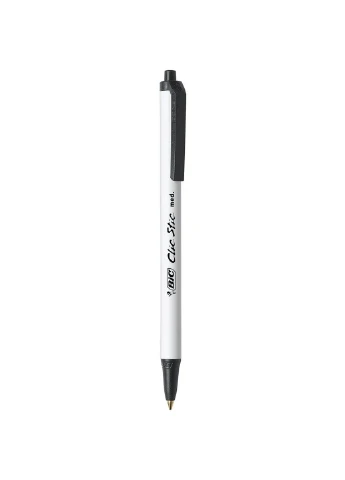 Ручка автоматична Clic Stic Retractable Ball Pen (1.0mm) Black Масляна чорна (CSM11-Blk) Bic (255254290)
