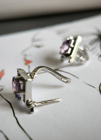 Сережки Silver Flame (354214446)