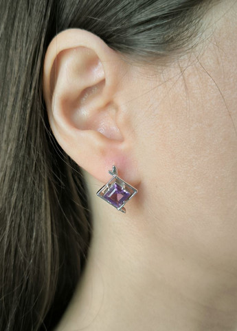 Сережки Silver Flame (354214446)