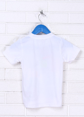 Белая летняя футболка Azur Gang