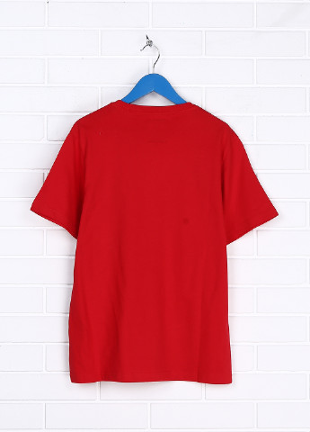 Червона літня футболка з коротким рукавом Element
