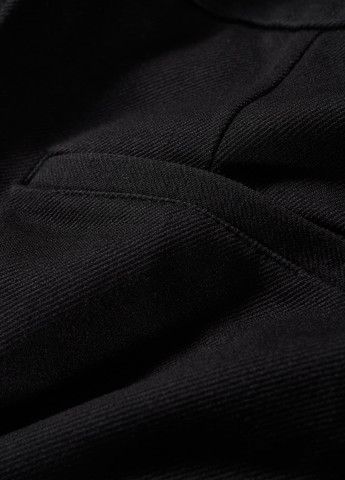Черные кэжуал демисезонные прямые, укороченные брюки C&A