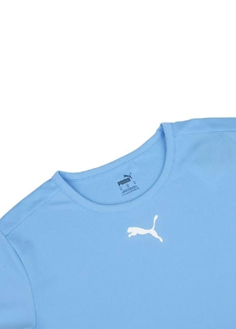 Голубая футболка 704932-18 Puma teamRISE Jersey