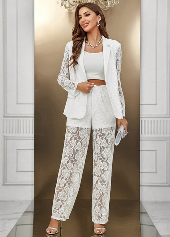 Костюм (жакет, брюки) SHEIN (311507671)