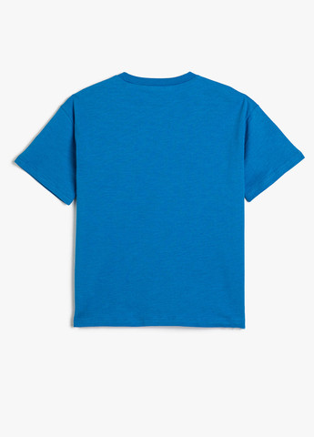 Синя літня футболка KOTON