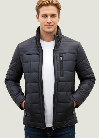 Темно-синяя демисезонная куртка Sun's House