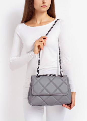 Сумка жіноча на ланцюжках крос-боді середня Сrossbody Nappa Regina Notte (249624541)