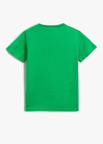 Зелена літня футболка KOTON