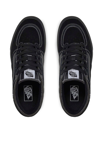 Черные кеды Vans ROWLEY CLASSIC с логотипом