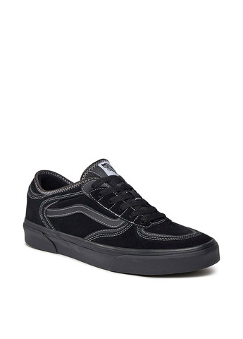 Черные кеды Vans ROWLEY CLASSIC с логотипом