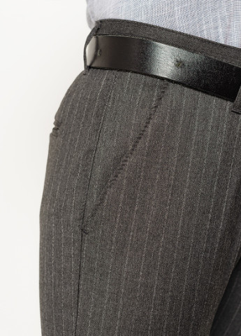Темно-серые повседневный демисезонные брюки Redpolo