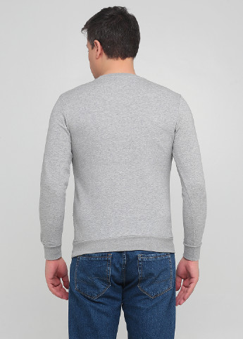 Світло-сірий світшот Nautica меланж без декору (252252500)