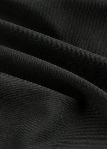 Комбінезон SHEIN комбінезон-брюки однотонний чорний діловий, кежуал поліестер, трикотаж