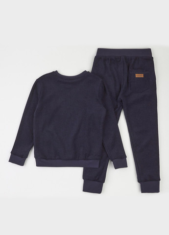 Темно-синій демісезонний костюм (світшот, штани) брючний ArDoMi