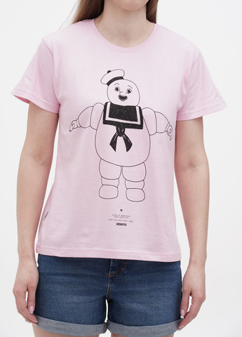 Рожева літня футболка Wemoto