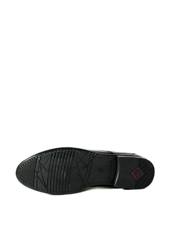 Черные кэжуал туфли Avet без шнурков