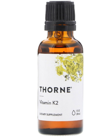 Вітамін К2,, 1 Рідка Унція (30 мл) Thorne Research (228291719)