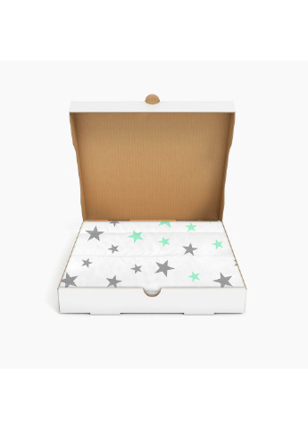 Бортик на дитяче ліжечко STARSFALL MINT GREY Cosas WeltBed_Starsfall_MintGrey (222533035)