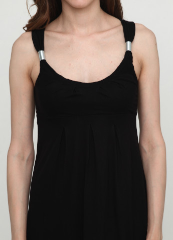Черное кэжуал платье Laura Scott однотонное