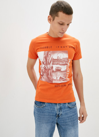 Помаранчева футболка помаранчевий xxl (2000904395675) Redpolo