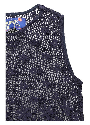 Темно-синя блуза Superdry