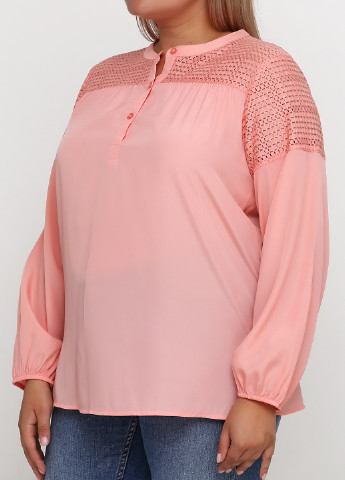 Коралловая демисезонная блуза Francesca's