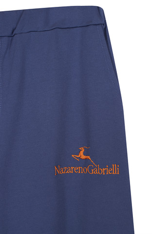 Синие спортивные демисезонные джоггеры брюки Nazarenogabrielli