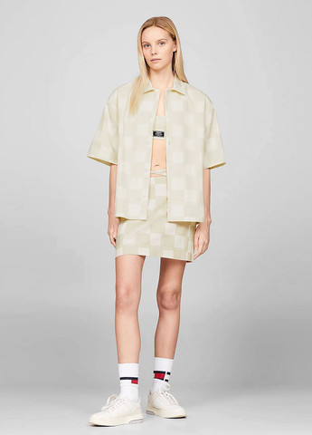 Разноцветная кэжуал в клетку юбка Tommy Jeans