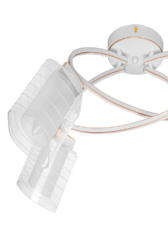 Люстра потолочная на 4 плафона LK-633S/4 E14 WH Brille (220133457)