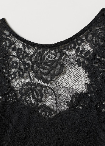 Чорна кежуал сукня H&M однотонна