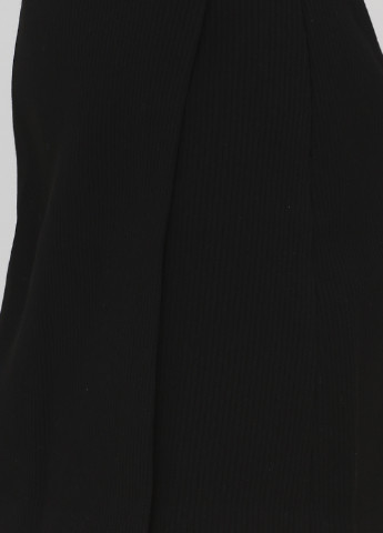 Черная кэжуал однотонная юбка Vero Moda на запах